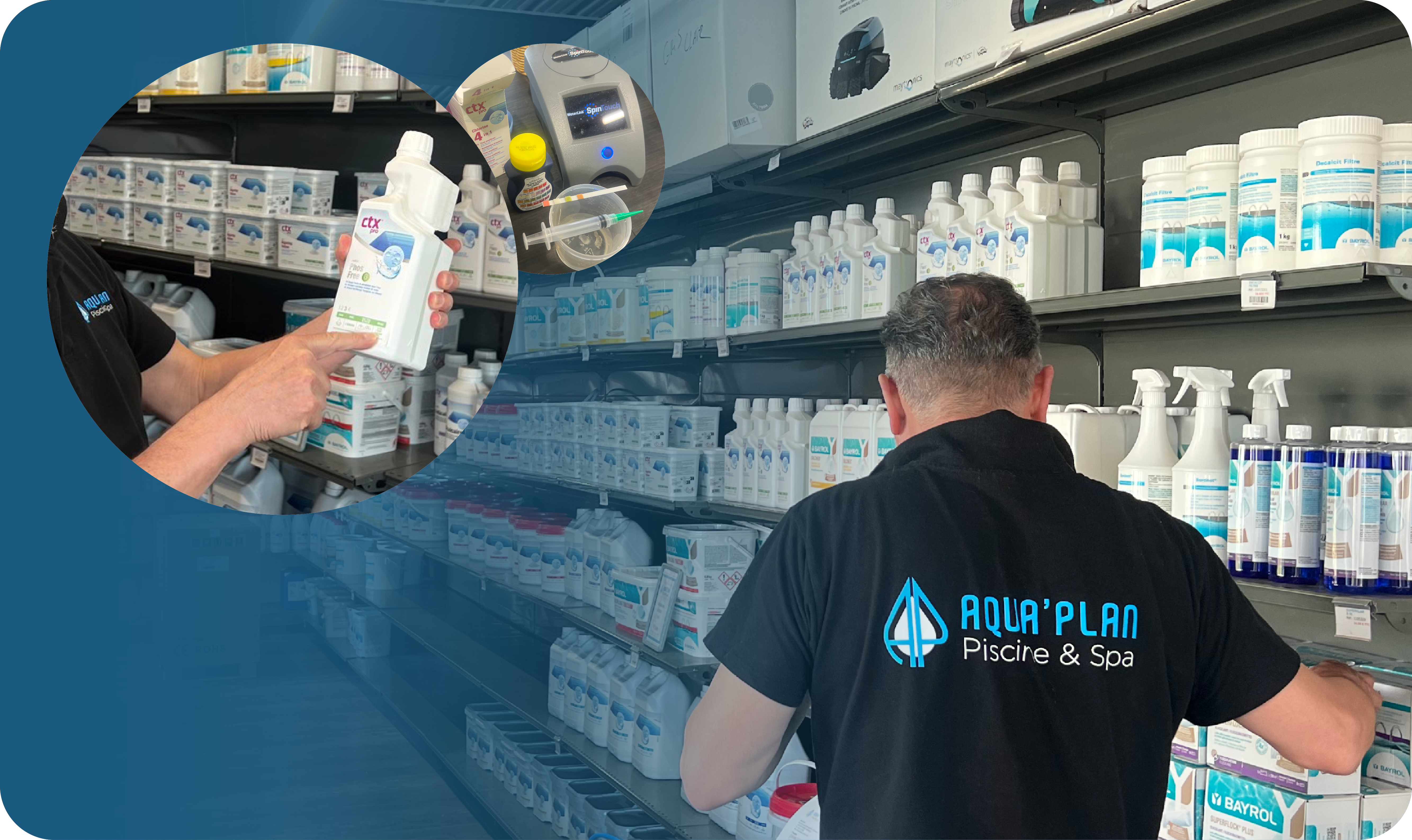 Produits d’entretien & traitement de l’eau